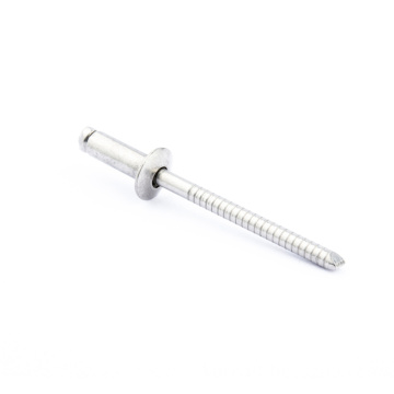 Stainless steel dome head open end blind rivets